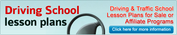 Driving School Lesson Plans
